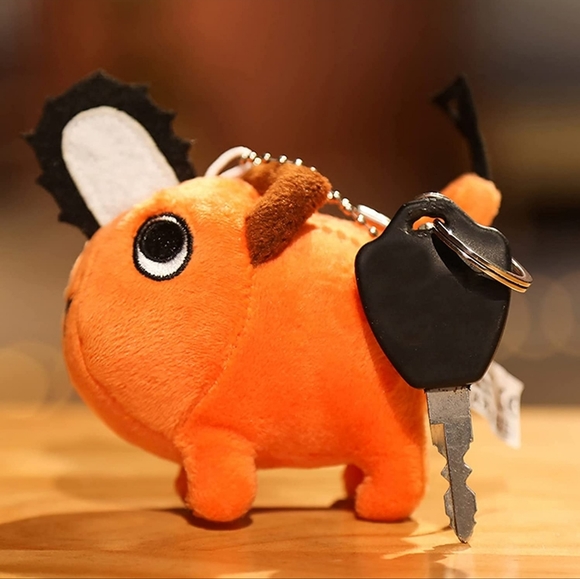 Chainsaw Man Super Soft Plush 4" Pochita Cute Stuffed - Picture 4 of 5